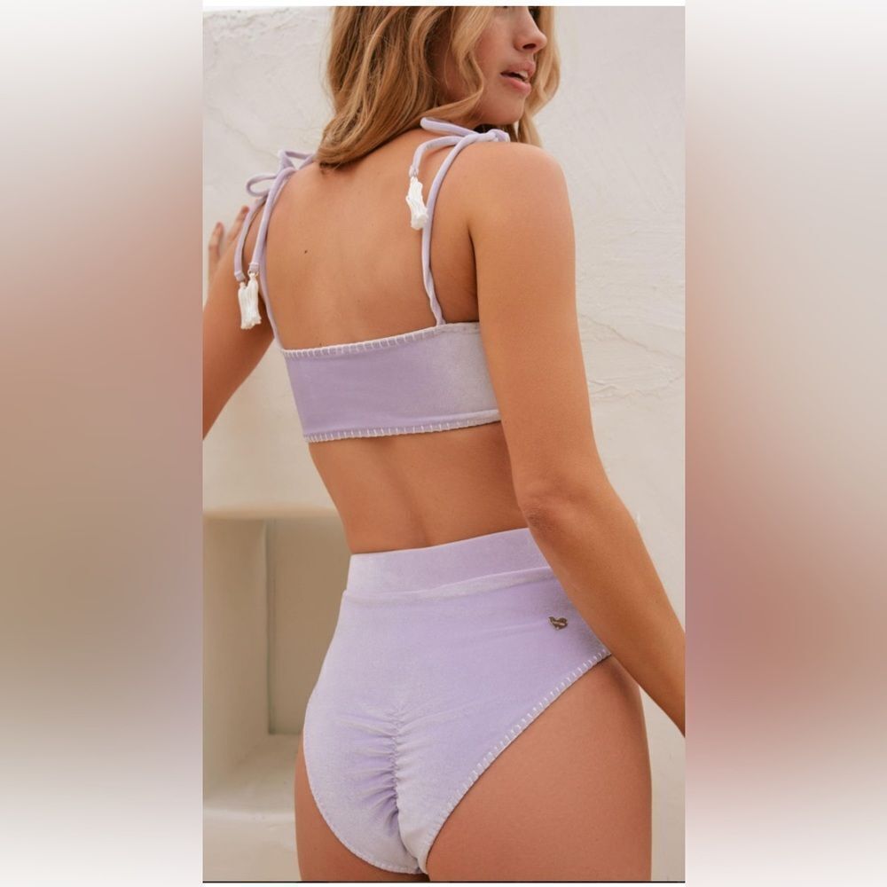 Anthropologie Capittana Mafer Velvet Bikini